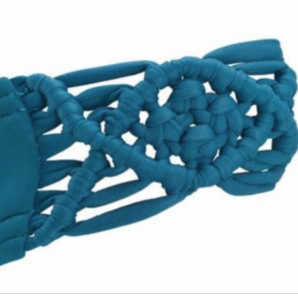 🚫SOLD🚫 LASCANA  Low Rise Macrame Side Bikini Swim Bottom - Picture 6 of 6